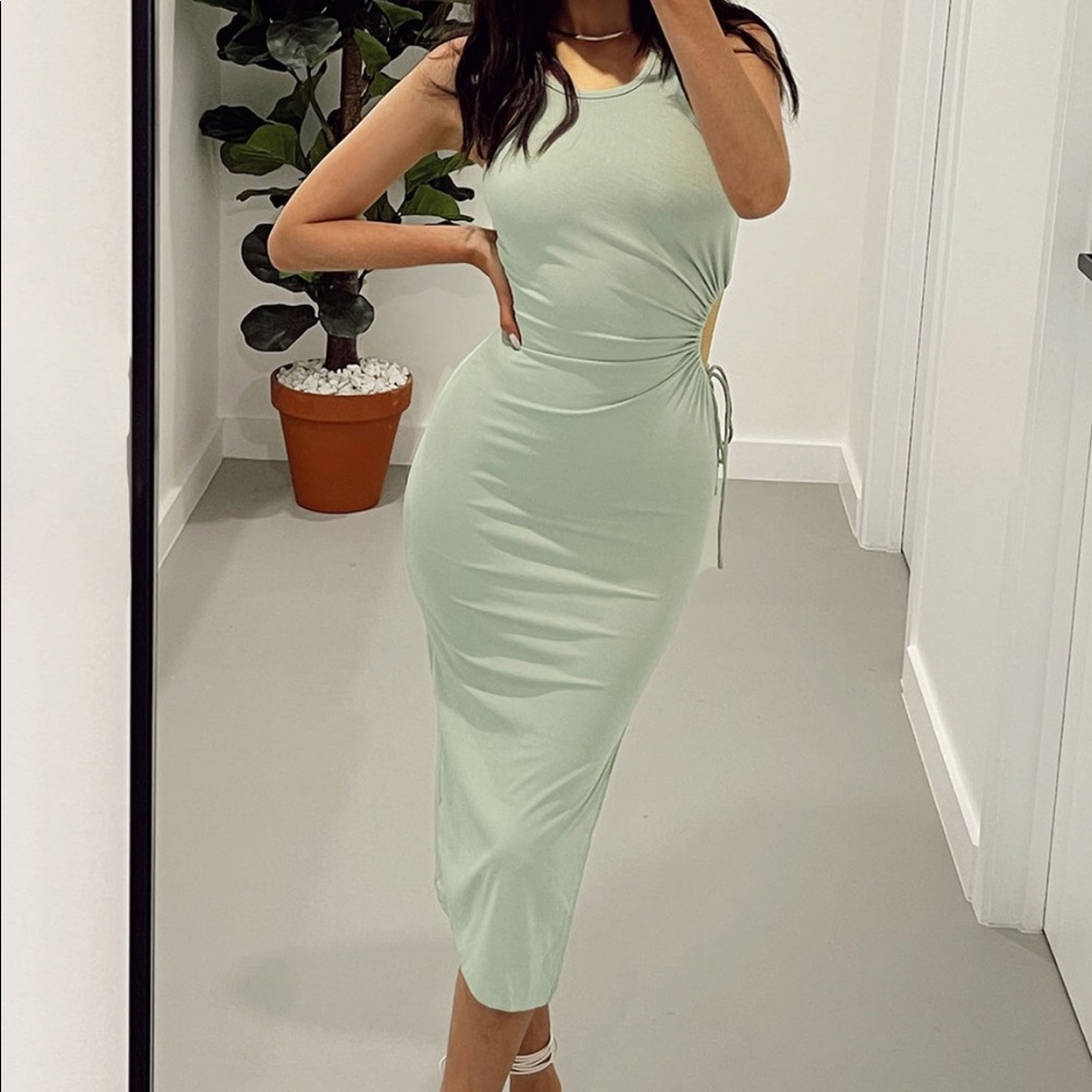 Louie midi dress